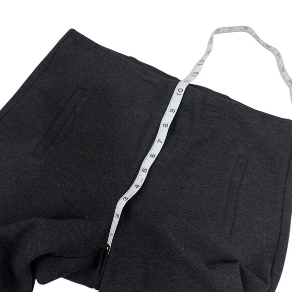 Chicos Womens Gray Charcoal Pull On Slim Dress Pants Size 0.5 Stretch Waistband - Picture 6 of 10